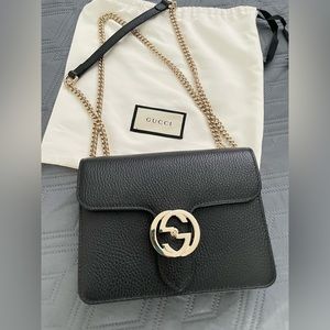 Gucci interlocking Gg bag, black, small